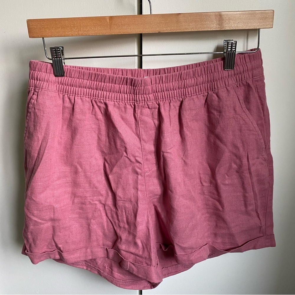 Frank & Oak High Waist Rose Shorts M
